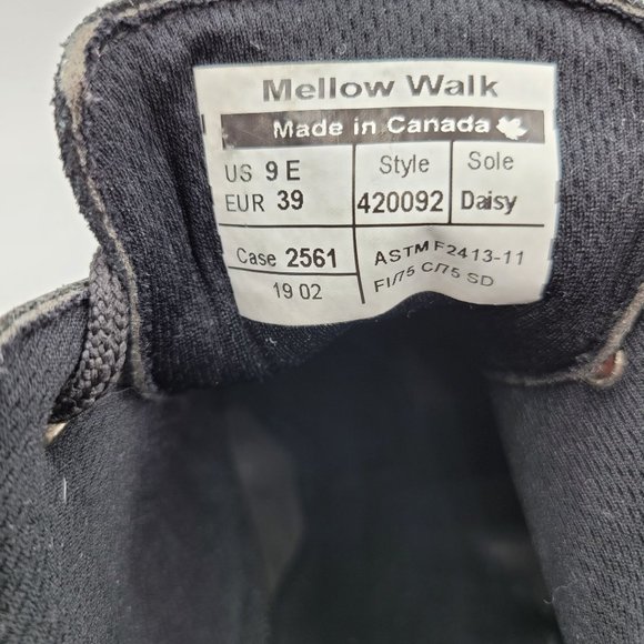 Mellow Walk DAISY Women's Safety Shoes Black SD 420092  US Size 9E - Picture 6 of 6